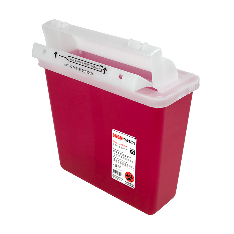 Contenedor de desechos toxicos (4625)